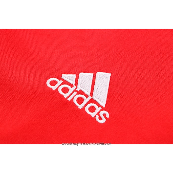 Tuta da Track Bayern Monaco Manica Corta 2022 2023 Rosso - Pantalon Corto